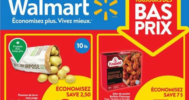 Circulaire Walmart du 22 septembre au 28 septembre 2022