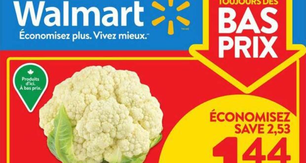 Circulaire Walmart du 29 septembre au 5 octobre 2022