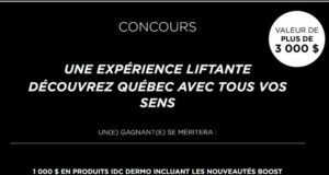 Gagnez 1000 $ en produits IDC Dermo
