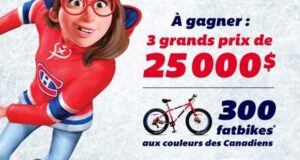 Gagnez 3 grands prix de 25 000 $ et 300 fatbikes