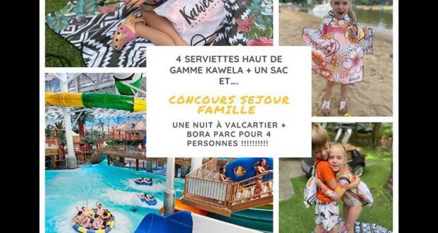 Gagnez 4 accès au Village vacances Valcartier pour le Bora Parc