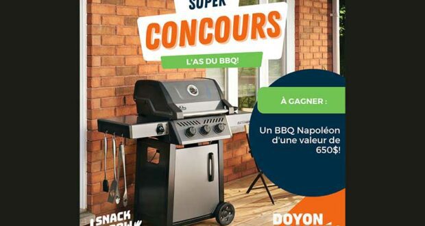 Gagnez Un BBQ Napoléon d’une valeur de 650 $