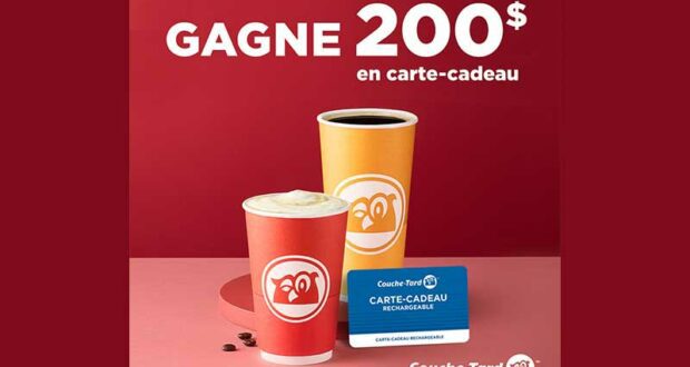 Gagnez Une carte-cadeau Couche-Tard de 200 $