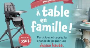 Gagnez Une chaise haute Baby Jogger de 350 $