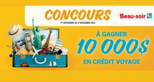 Gagnez un crédit voyage de 10 000 $