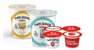 Rabais de 2$ sur 2 produits Two Good Danone