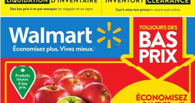 Circulaire Walmart du 13 octobre au 19 octobre 2022