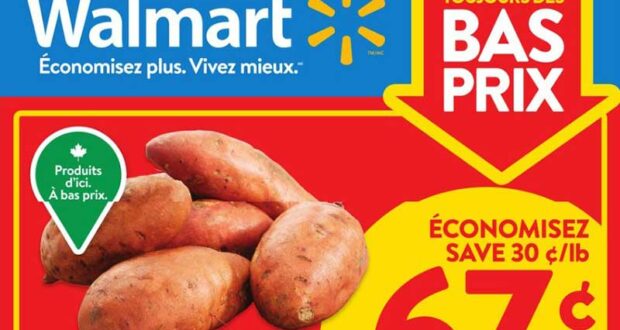 Circulaire Walmart du 20 octobre au 26 octobre 2022