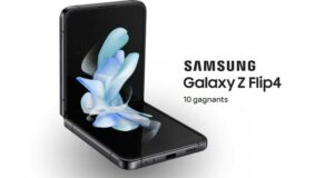 Gagnez 10 téléphones Samsung Galaxy Z flip4 (1340 $ chacun)