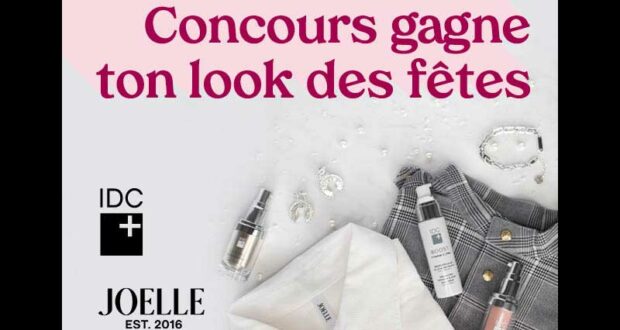 Gagnez 1000 $ en produits IDC DERMO et 1000 $ en vêtement