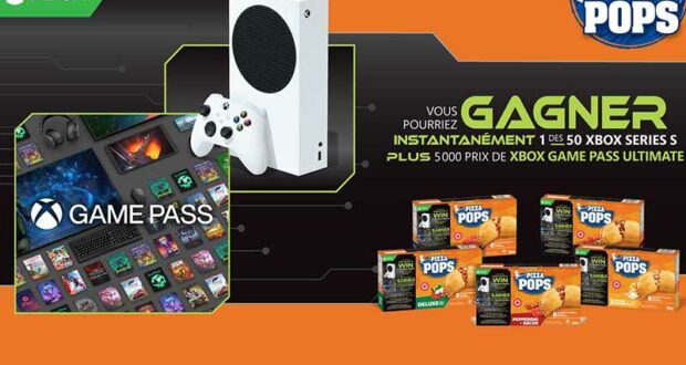 Gagnez 50 consoles Xbox Series S de 379 $ chacune