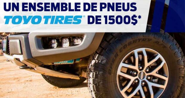 Gagnez Un ensemble de pneus Toyo Tires de 1500 $