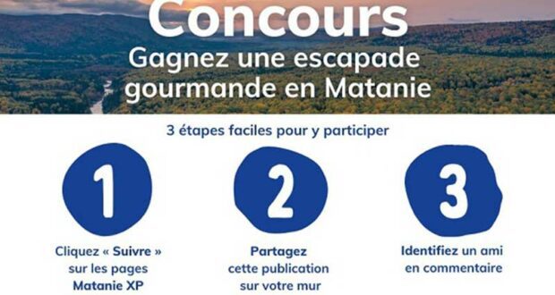 Gagnez un séjour gourmand pour 2 personnes en Matanie