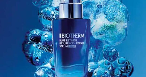 Échantillons gratuits du Sérum de Nuit Blue Retinol de Biotherm