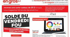 Bureau en Gros Circulaire du 25 novembre au 29 novembre 2022