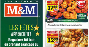 Circulaire Les Aliments M & M du 17 au 23 novembre 2022