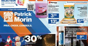 Circulaire Patrick Morin du 3 novembre au 16 novembre 2022