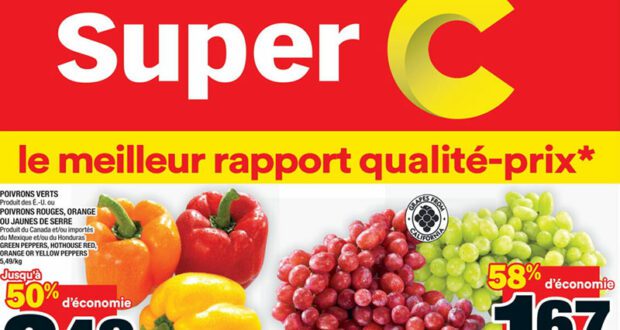 Circulaire Super C du 24 novembre au 30 novembre 2022