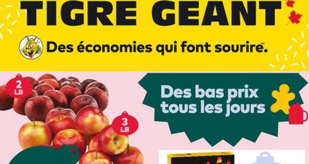 Circulaire Tigre Géant du 2 novembre au 8 novembre 2022