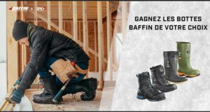 Gagnez une paire de bottes de votre choix