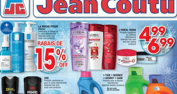 Jean Coutu Circulaire du 3 novembre au 9 novembre 2022