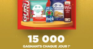 15 000 gagnants chaque jour