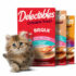 Boîte d’échantillons des friandises à lécher pour chat Delectables