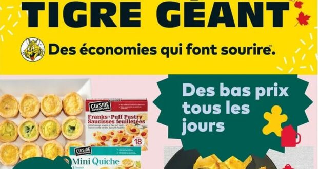 Circulaire Tigre Géant du 21 décembre au 27 décembre 2023