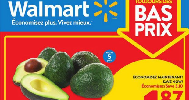 Circulaire Walmart Du 29 décembre au 4 janvier 2023