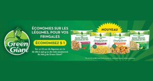 Coupon de 1$ sur des produits Green Giant