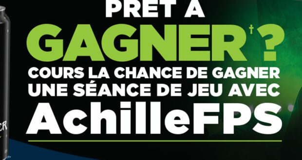 Gagnez un ensemble de jeu Monster Energy de 1089 $