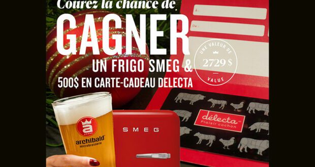 Gagnez un réfrigérateur compact SMEG (2729 $)