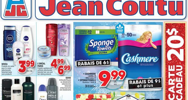 Jean Coutu Circulaire du 15 décembre au 21 décembre 2022