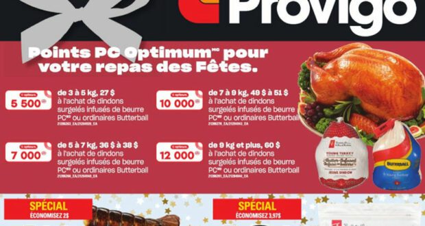 Provigo Circulaire du 8 décembre au 14 décembre 2022