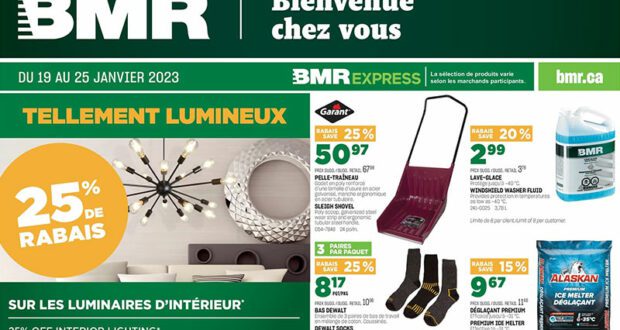 Circulaire BMR du 19 janvier au 25 janvier 2023