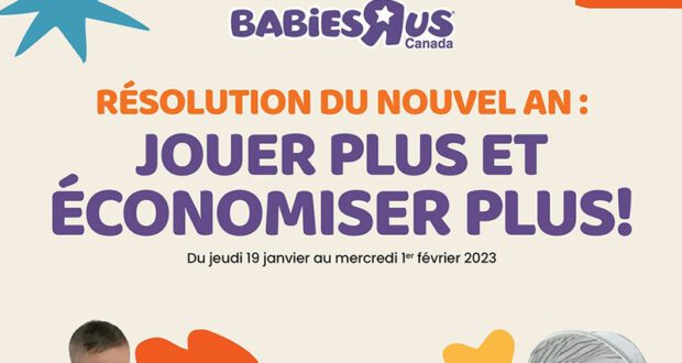 Circulaire Babies R Us du 19 janvier au 1 février 2023