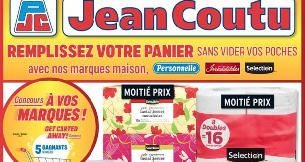 Circulaire Jean Coutu Du 5 au 11 janvier 2023