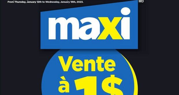 Circulaire Maxi du 12 janvier au 18 janvier 2023