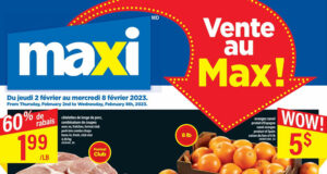 Circulaire Maxi du 2 février au 8 février 2023