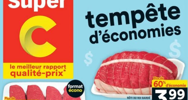 Circulaire Super C du 12 janvier au 18 janvier 2023