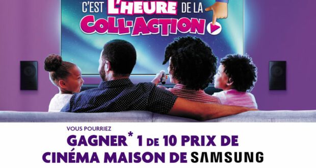 Gagnez 10 prix de cinéma maison Samsung de 10 000 $ chacun