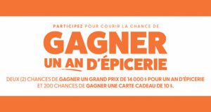 Gagnez 2 chèques de 14 000 $ chacun