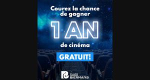 Gagnez Un an de cinéma gratuit