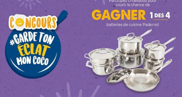 Gagnez Une batterie de cuisine PADERNO de 13 pièces (1200 $)