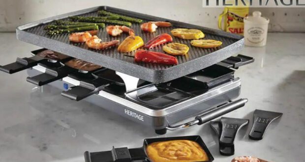 Gagnez un grill à raclette pour 8 personnes de Heritage