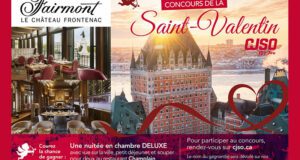 Gagnez un séjour pour 2 personnes au Château Frontenac (800 $)