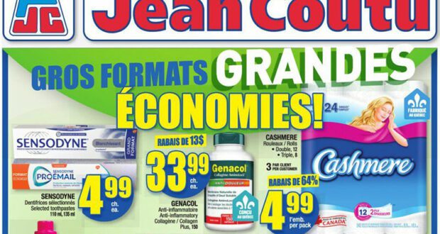 Jean Coutu Circulaire du 26 janvier au 1 février 2023