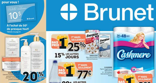 Brunet Circulaire du 23 février au 1 mars 2023