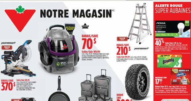 Circulaire Canadian Tire du 23 février au 1 mars 2023