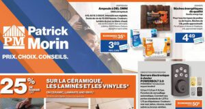 Circulaire Patrick Morin du 9 février au 22 février 2023